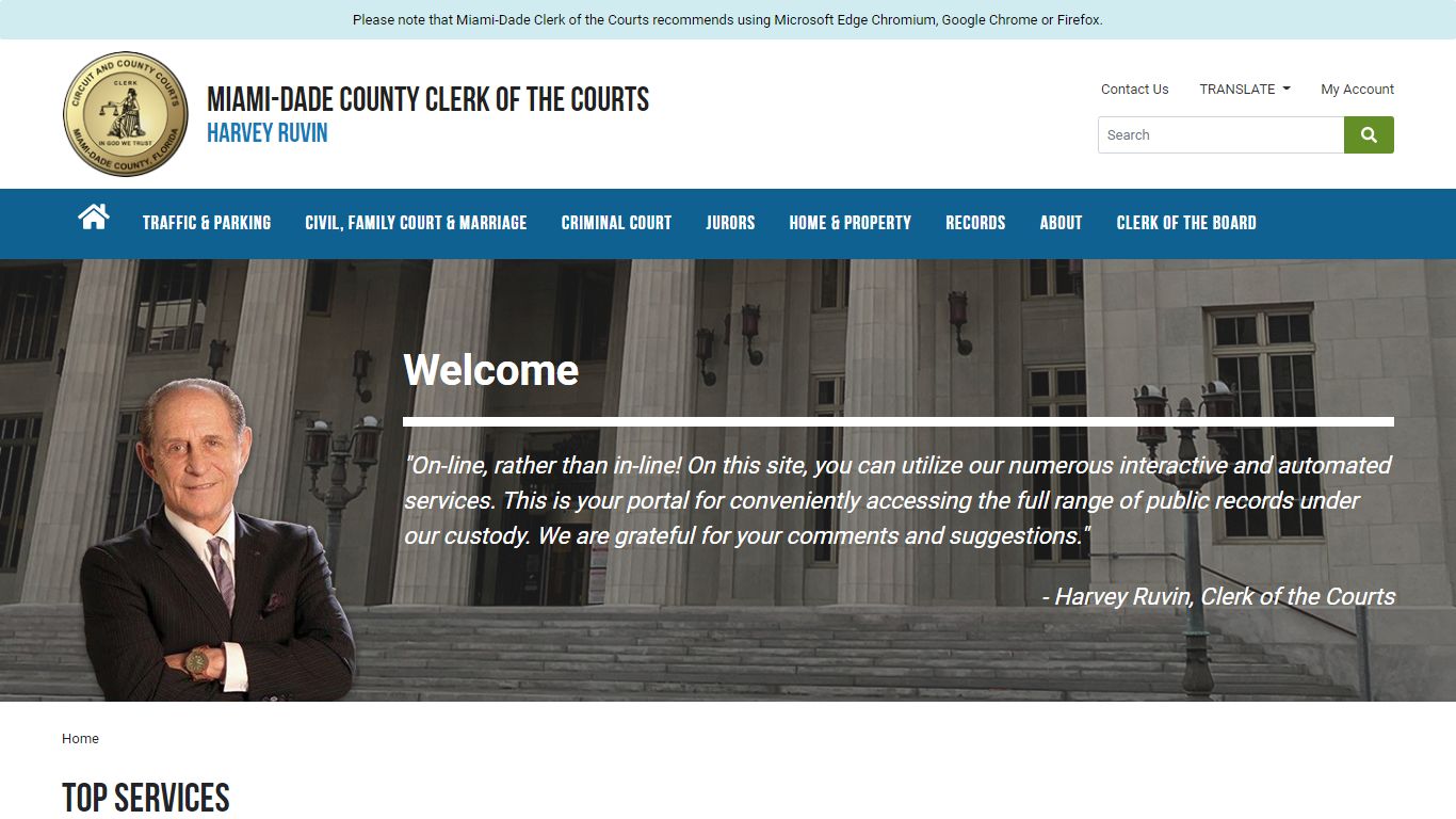 Miami-Dade County Clerk of the Courts